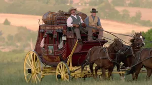 Historic Wells Fargo Stagecoach Wallpaper