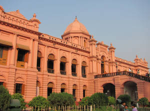 Historical Elegance - The Old Gallery In Dhaka, Bangladesh Wallpaper