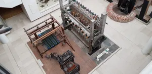 Historical Weaving Looms National Museum Scotland Wallpaper