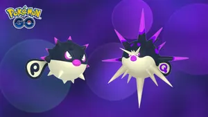 Hisuian Qwilfish Pokemon Go Desktop Wallpaper