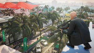 Hitman 2 Sniper Shot View Wallpaper