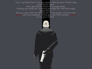 Hitman 2 With Gun Wallpaper