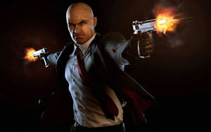 Hitman Absolution Gun Muzzle Flash Wallpaper