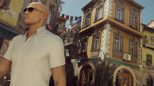 Hitman Hd In Casual Wear Wallpaper