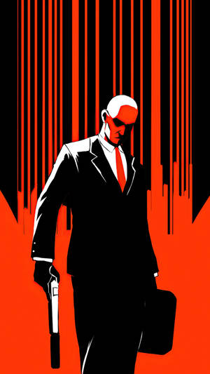 Hitman Phone Poster Wallpaper