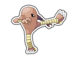 Hitmonlee Kick Wallpaper