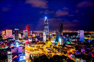 Ho Chi Minh City Skyline Wallpaper