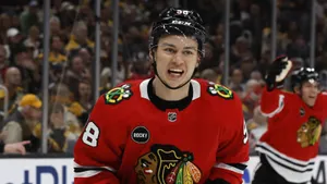 Hockey Player Celebration Moment Wallpaper