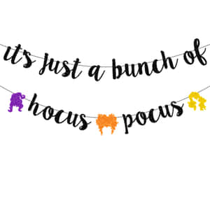 Hocus Pocus Banner Decoration Wallpaper