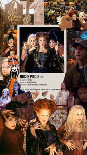 Hocus Pocus Movie Collage Wallpaper