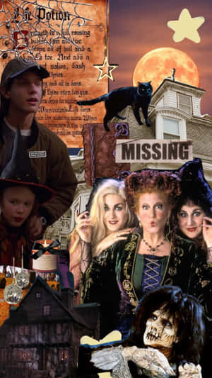 Hocus Pocus Movie Collage Wallpaper