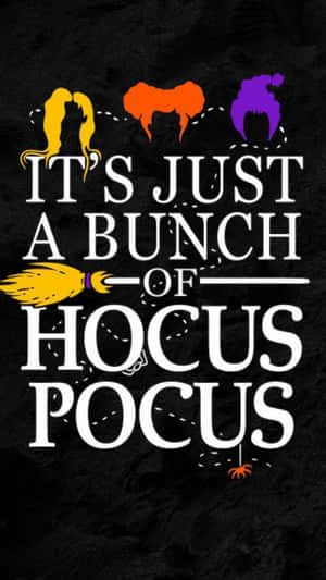 Hocus Pocus Witches Silhouette Wallpaper