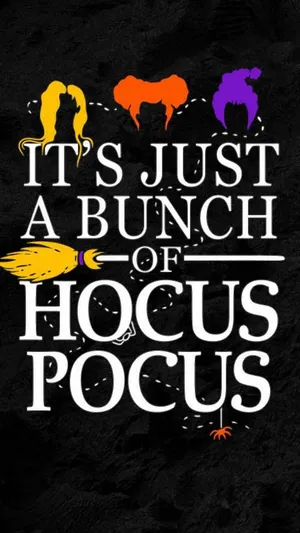 Hocus Pocus Witches Silhouette Wallpaper