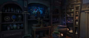 Hogwarts Legacy_ Potions Classroom Wallpaper