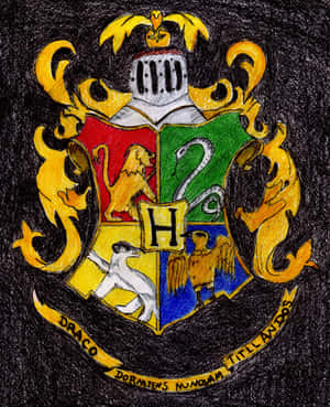 Hogwarts School Of Witchcraft And Wizardry Crest Wallpaper