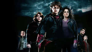 Hogwarts Students Compete In The Goblet Of Fire Wallpaper
