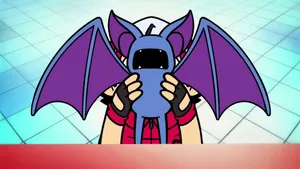 Holding Up Zubat Wallpaper