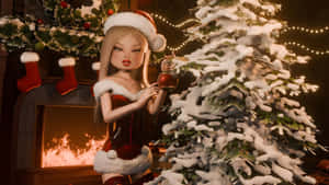 Holiday Glamour Dress To Impress Wallpaper