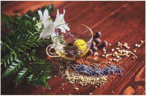 Holistic Herbal Tea Wallpaper