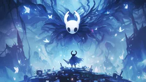 Hollow Knight Silksong Boss Encounter Wallpaper