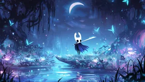 Hollow Knight Silksong Gameplay Scene Wallpaper