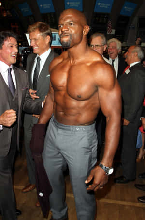 Hollywood Actor And Former Nfl Player, Terry Crews Wallpaper