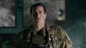 Hollywood Actor Rob Riggle Captured In A Candid Moment Wallpaper