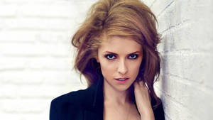 Hollywood Actress Anna Kendrick During A Gq Photoshoot Wallpaper