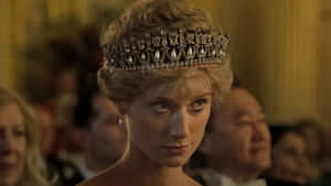 Hollywood Actress Elizabeth Debicki Posing Elegantly Wallpaper