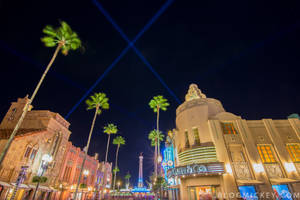 Hollywood Street Buildings Wallpaper