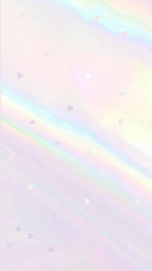Holographic Pastel Aesthetic Wallpaper
