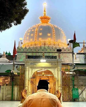 Holy Ajmer Dome Wallpaper