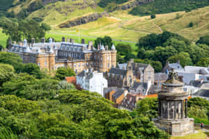 Holyrood Palace Edinburgh Scotland Wallpaper