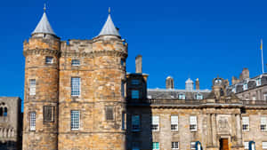 Holyrood Palace Exterior View Wallpaper