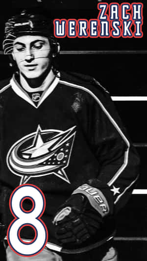 Home Screen Theme Zachary Werenski Wallpaper