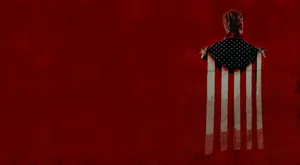 Homelander American Flag Cape Wallpaper