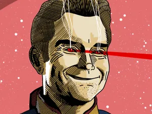 Homelander Comic Style Illustration Wallpaper