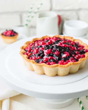 Homemade Baked Tart Wallpaper