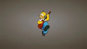 Homer Simpson Fictional Character Wallpaper