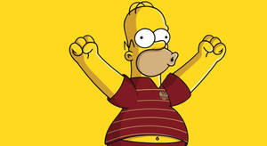 Homer Simpson Woohoo Wallpaper