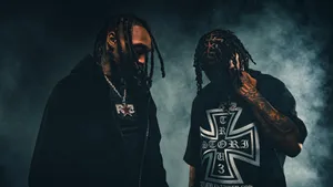 Homicide Gang Members Posing Wallpaper