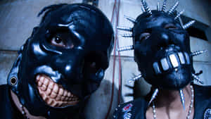 Homixide Gang Masked Members Wallpaper