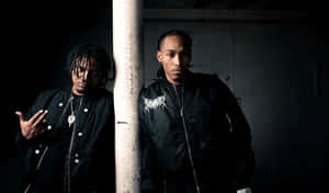 Homixide Gang Members Posing Wallpaper