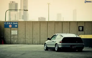 Honda Civic Del Sol Sporty Roadster Wallpaper