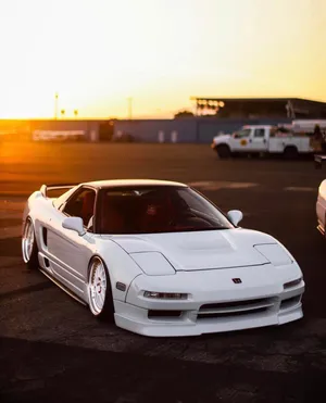 Honda Nsx: Blending Performance And Elegance Wallpaper