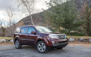 Honda Pilot: A Luxurious Family Suv Wallpaper