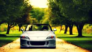 Honda S2000 Chicane Silver Wallpaper