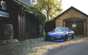 Honda S2000 Historical Building Wallpaper