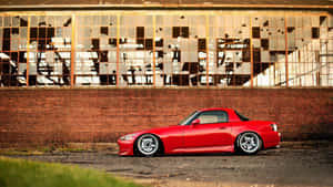 Honda S2000 Industrial Building Wallpaper