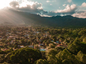 Honduras Green Mountains Wallpaper